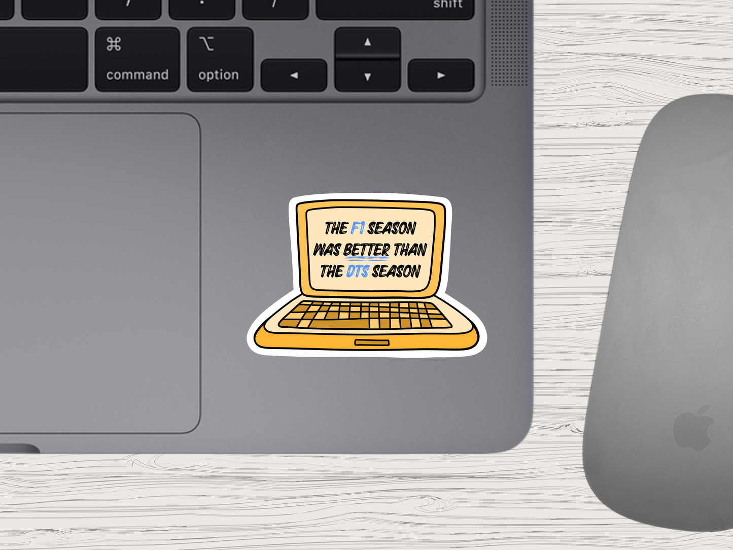 dts was better live | f1 sticker
