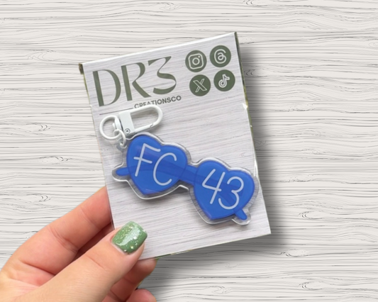 f1 | sunnies keychain