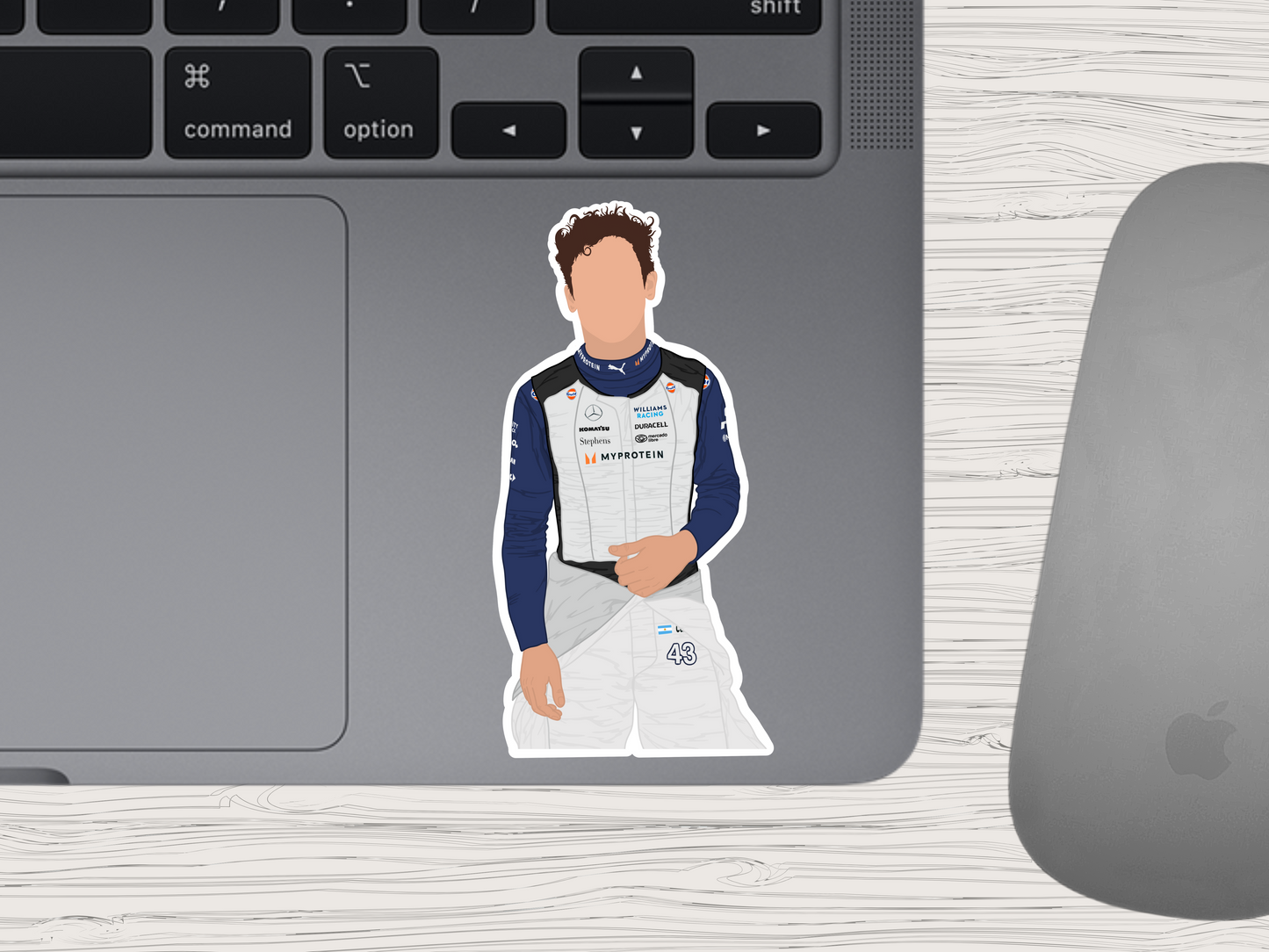 franco colapinto | suit up sticker