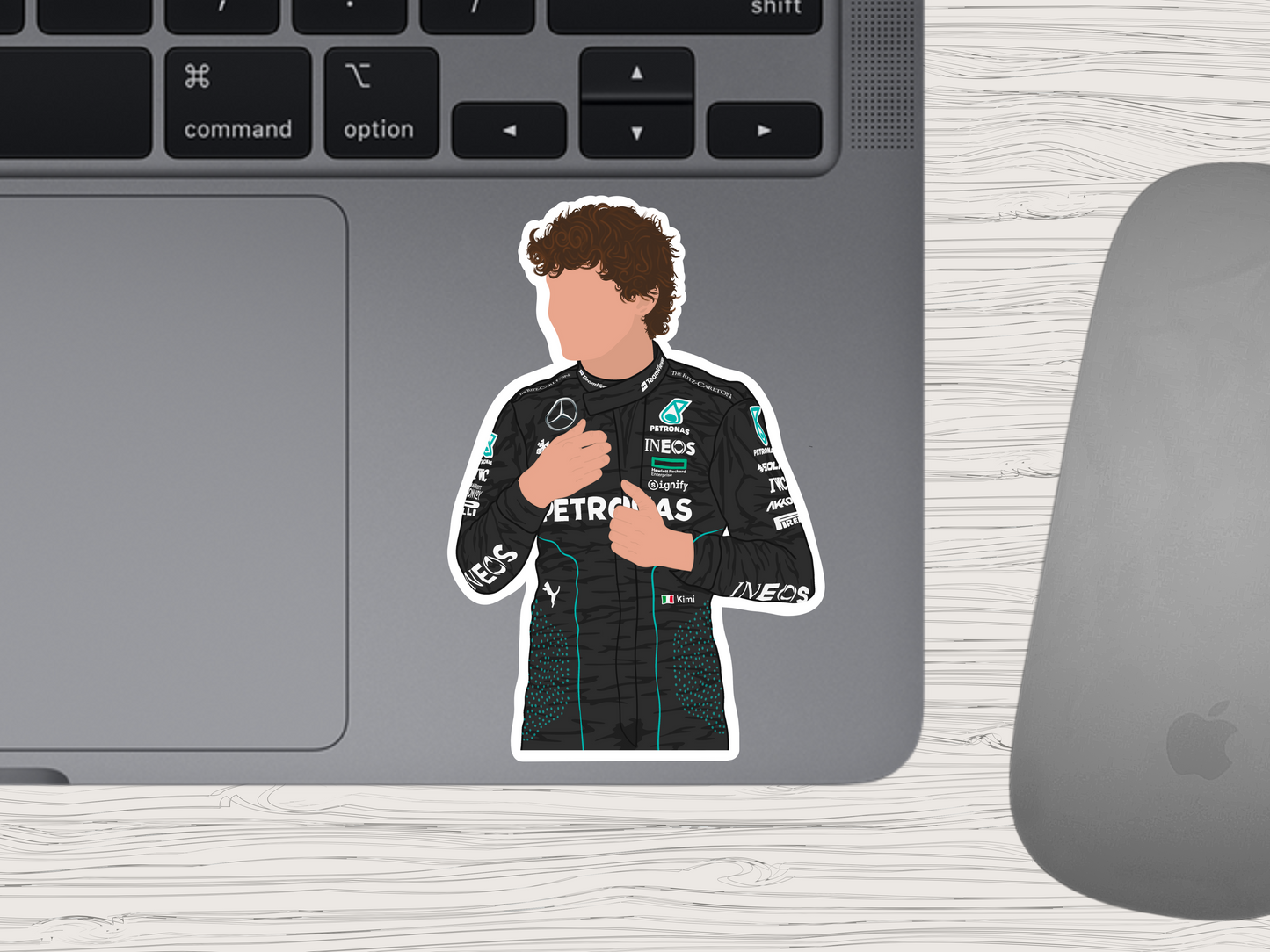 kimi antonelli | mercedes sticker