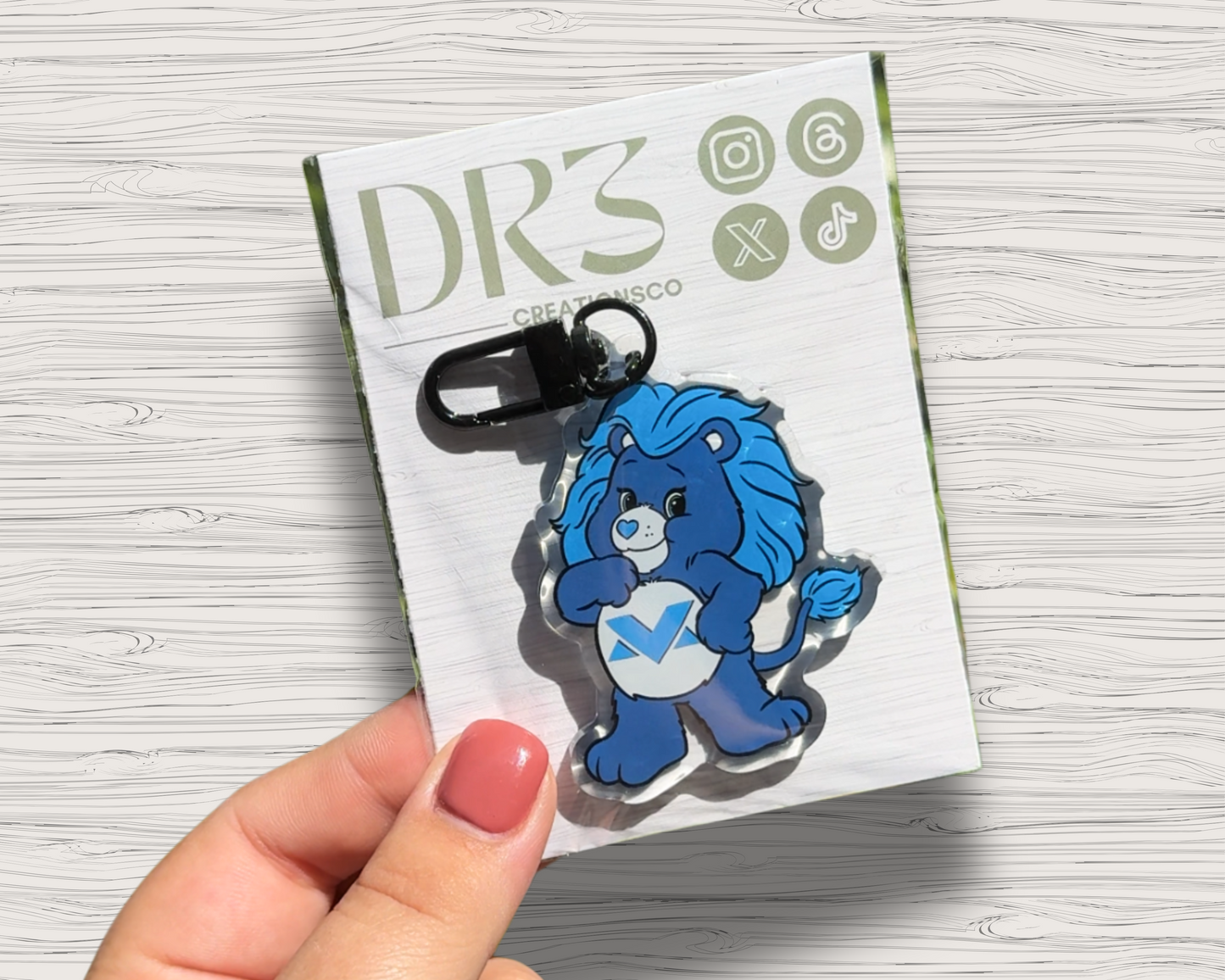 f1 driver | bear keychain