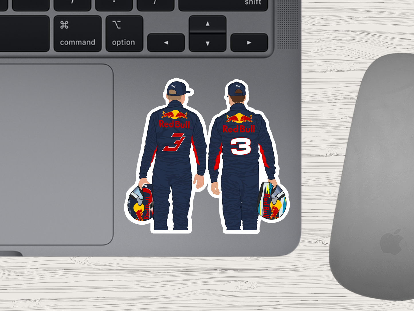 max and danny | f1 duo sticker