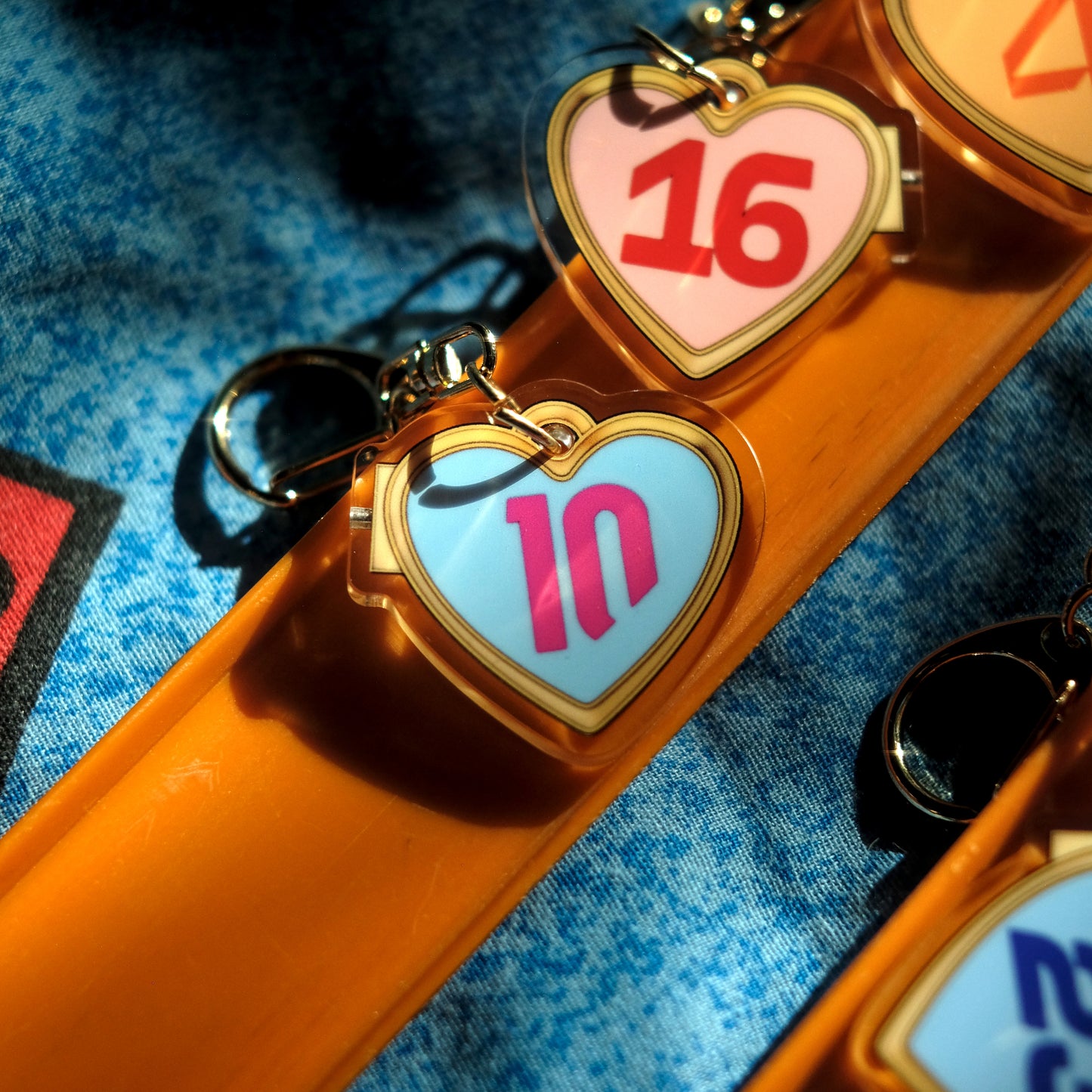 f1 bestie keychains - 2 included! | magnetic driver keychains