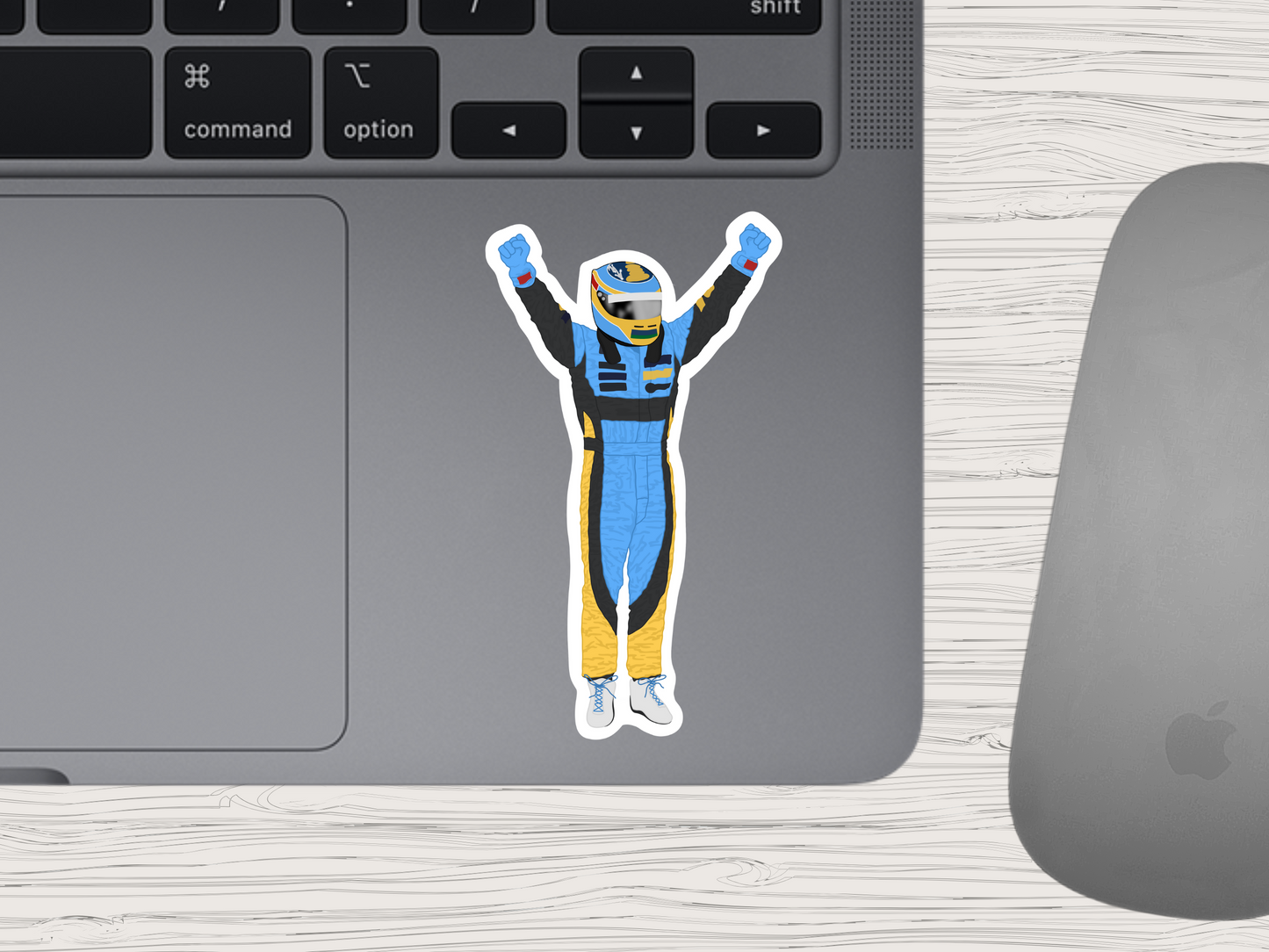 fernando alonso | world champion sticker