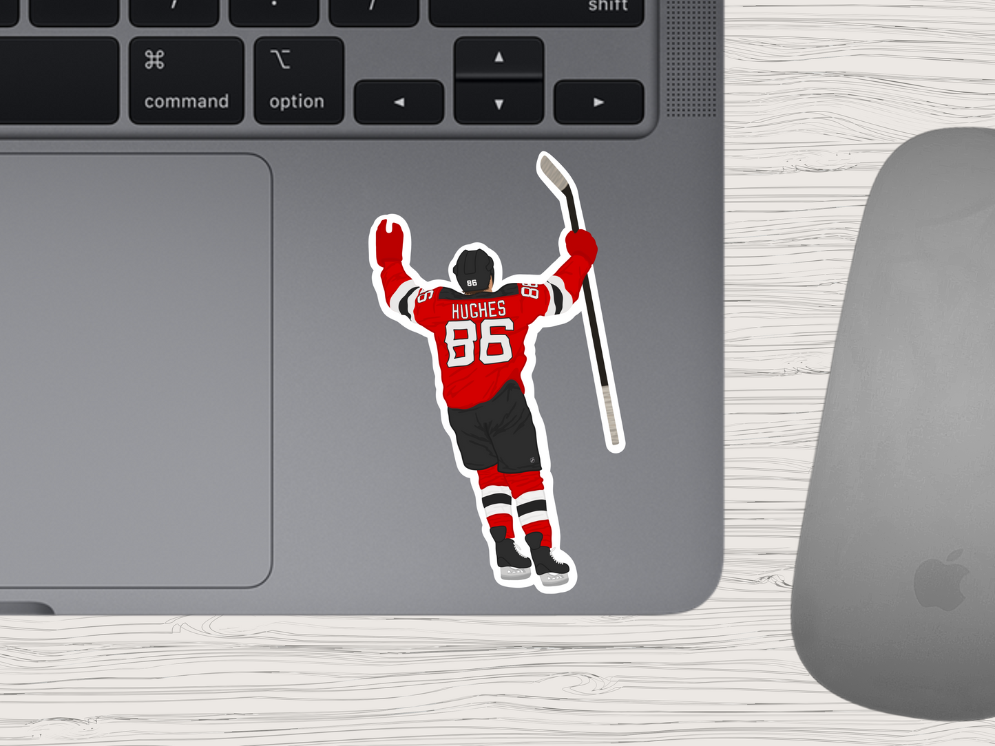 jack hughes | nhl sticker