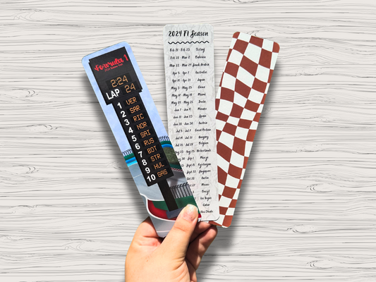 f1 bookmarks | 2024 season pack