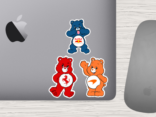 f1 team | bear sticker