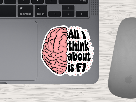 f1 | all i think about sticker