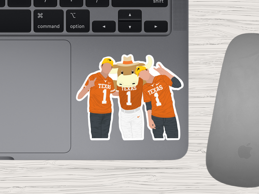 hook em' mclaren | papaya boys sticker