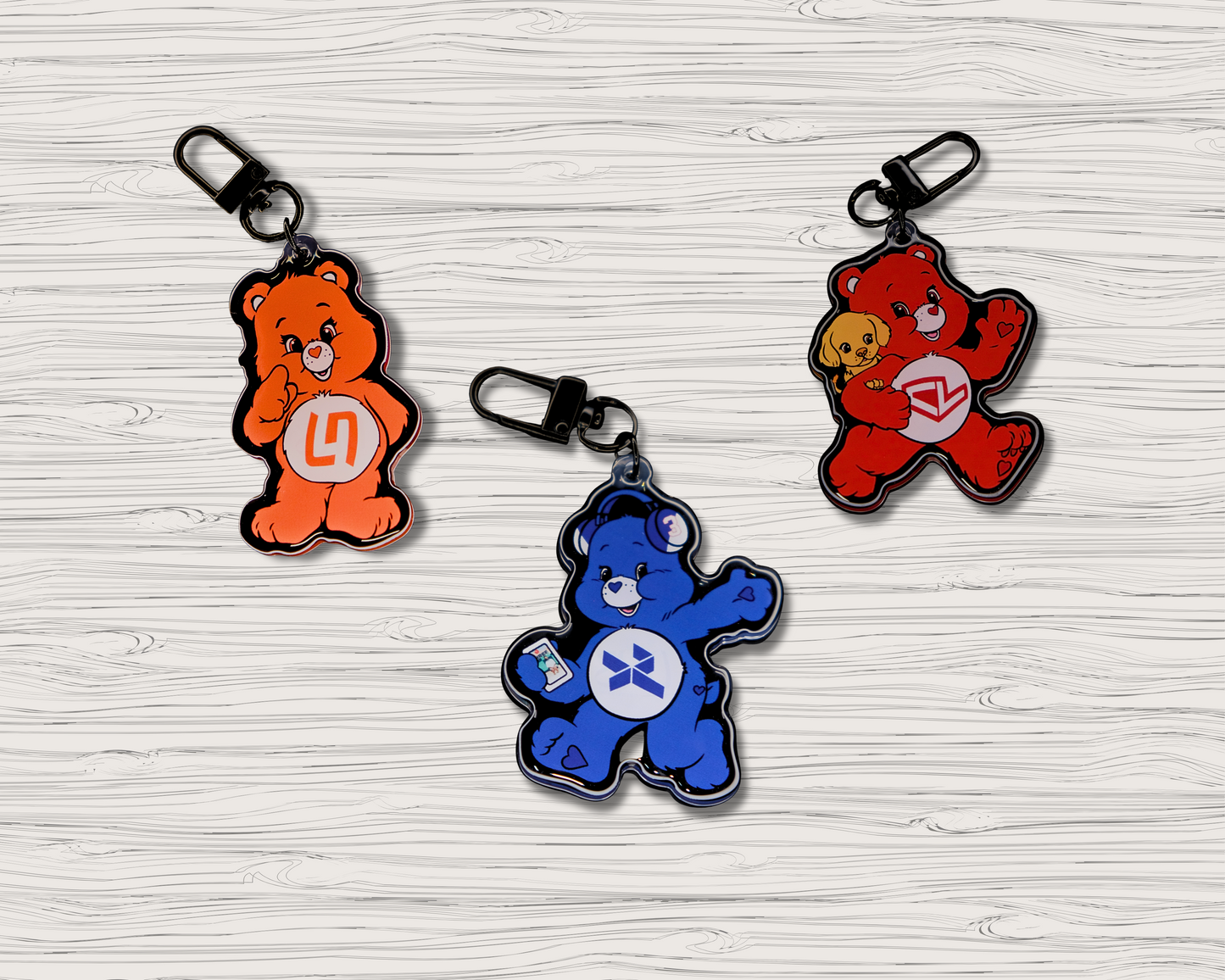 f1 driver | bear keychain