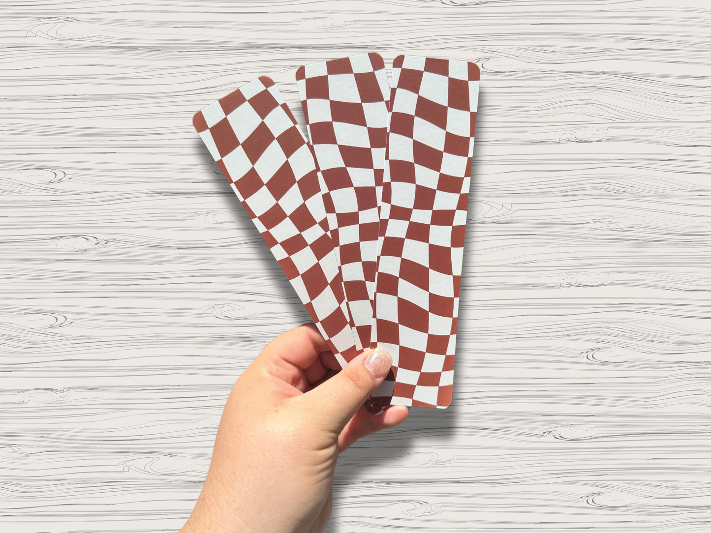 f1 bookmark | checkered print