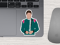 lance stroll | suit up sticker