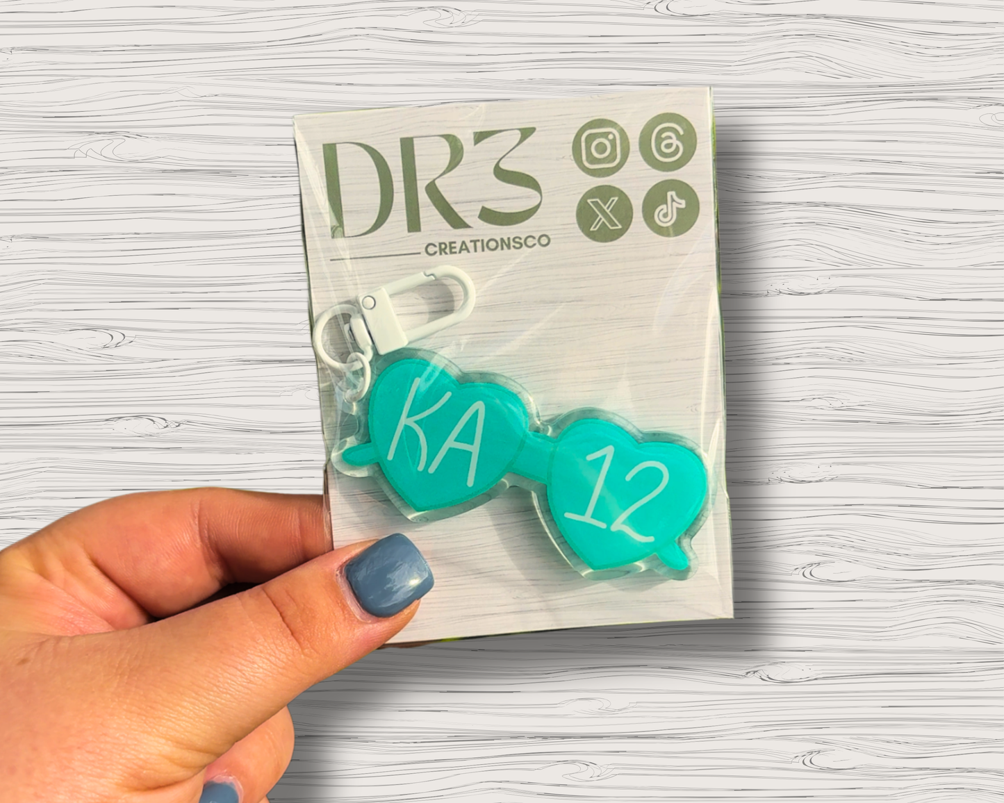 f1 | sunnies keychain