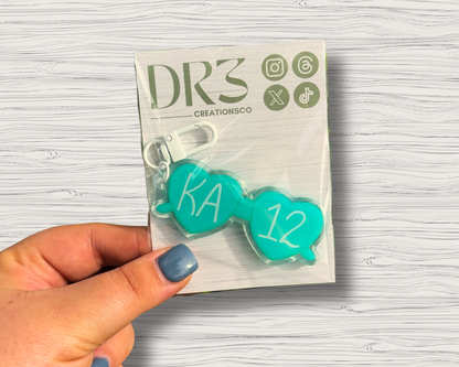 f1 | sunnies keychain