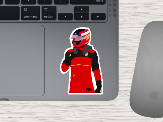 carlos sainz | suit up sticker