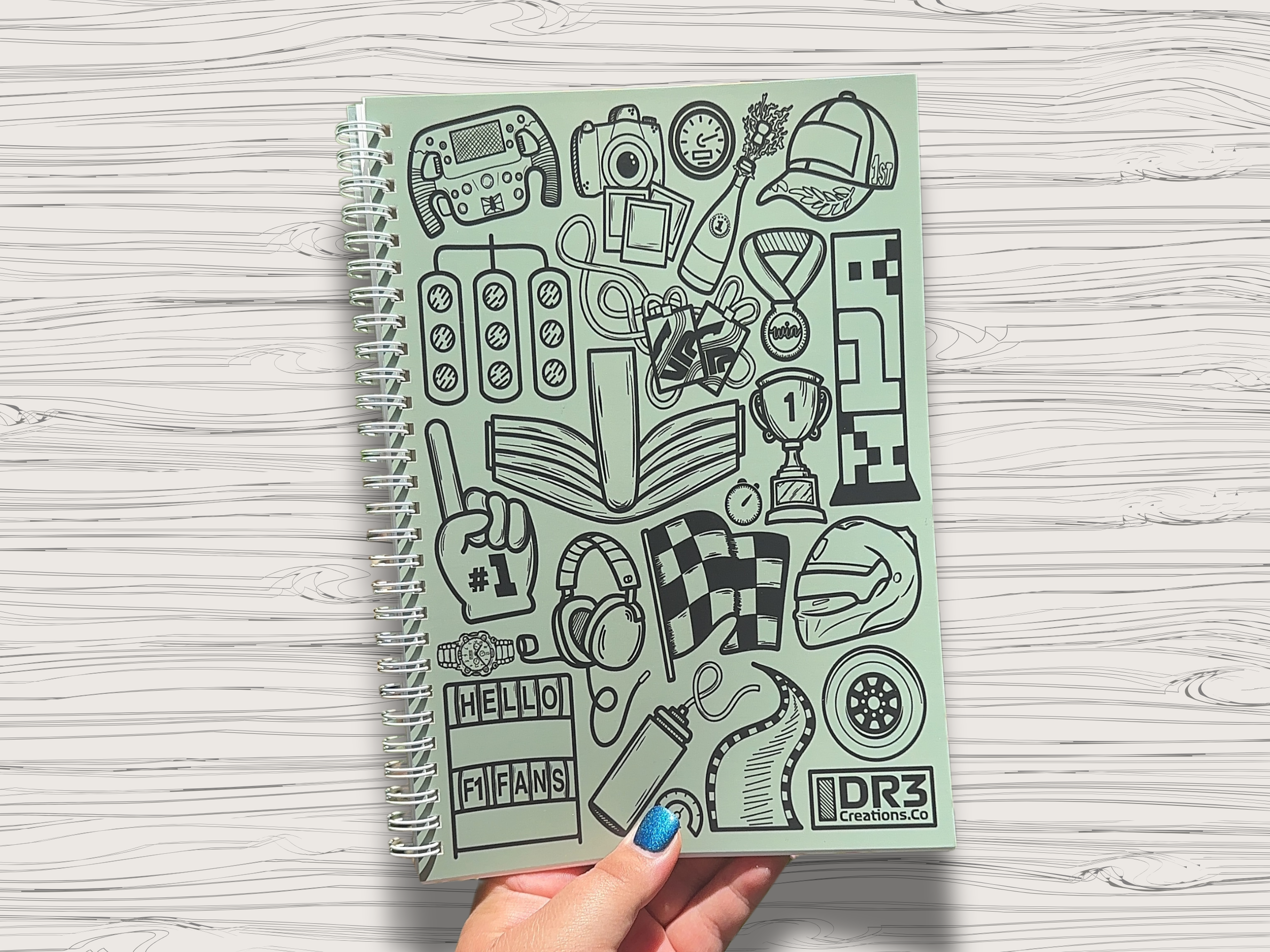 sticker collection | 50-page notebook – DR3Creations.Co