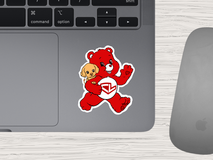 f1 driver | bear sticker