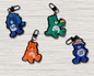 f1 driver | bear keychain