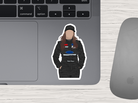 hailie deegan | women in motorsports sticker