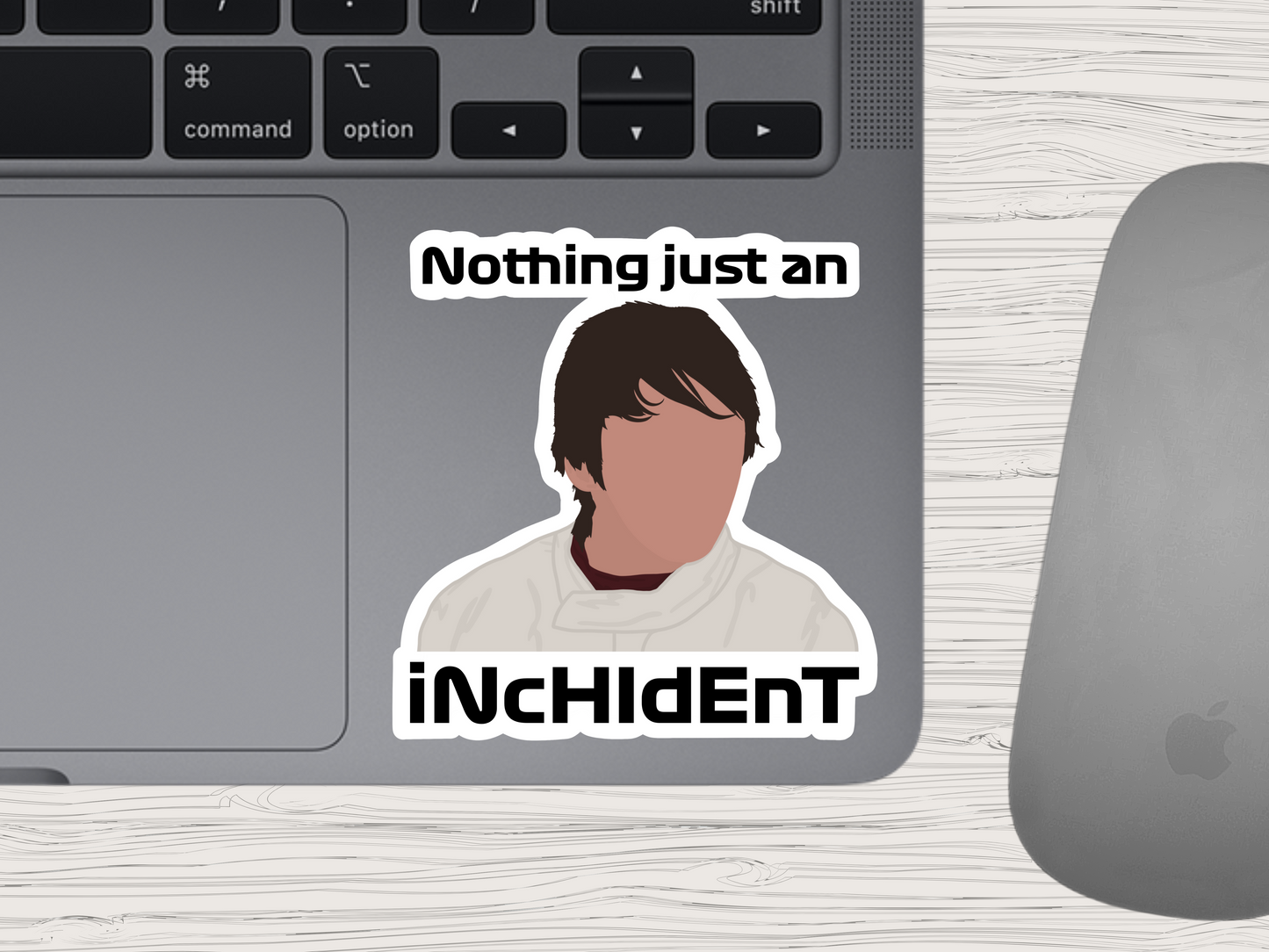 charles leclerc | just an inchident sticker