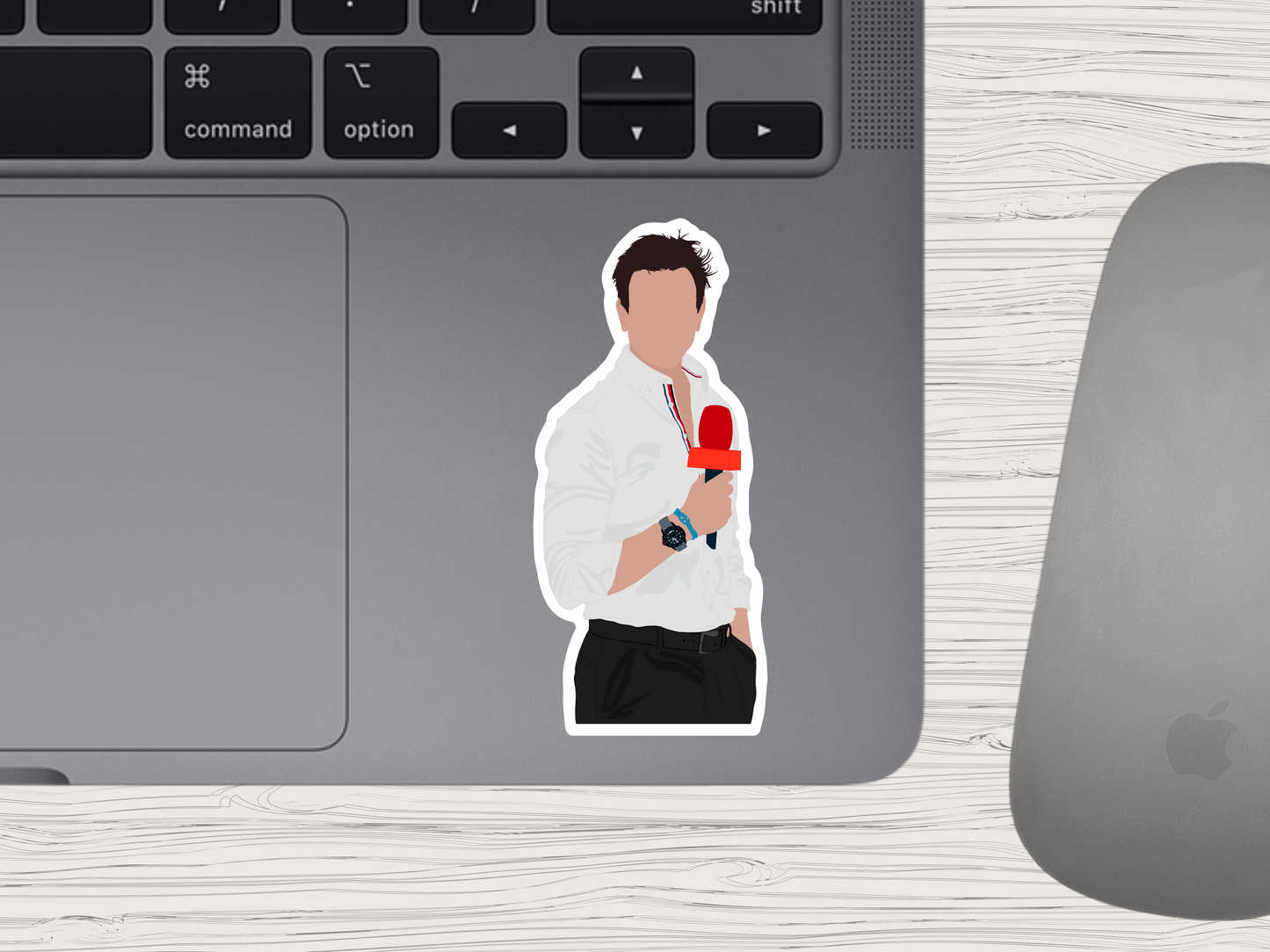 toto wolff | media day sticker