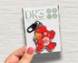 f1 driver | bear keychain
