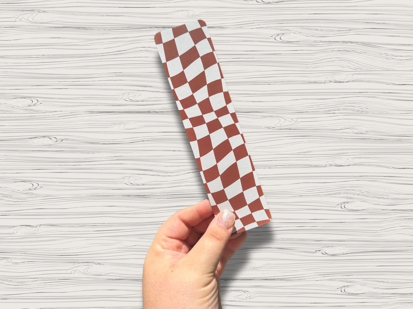 f1 bookmark | checkered print