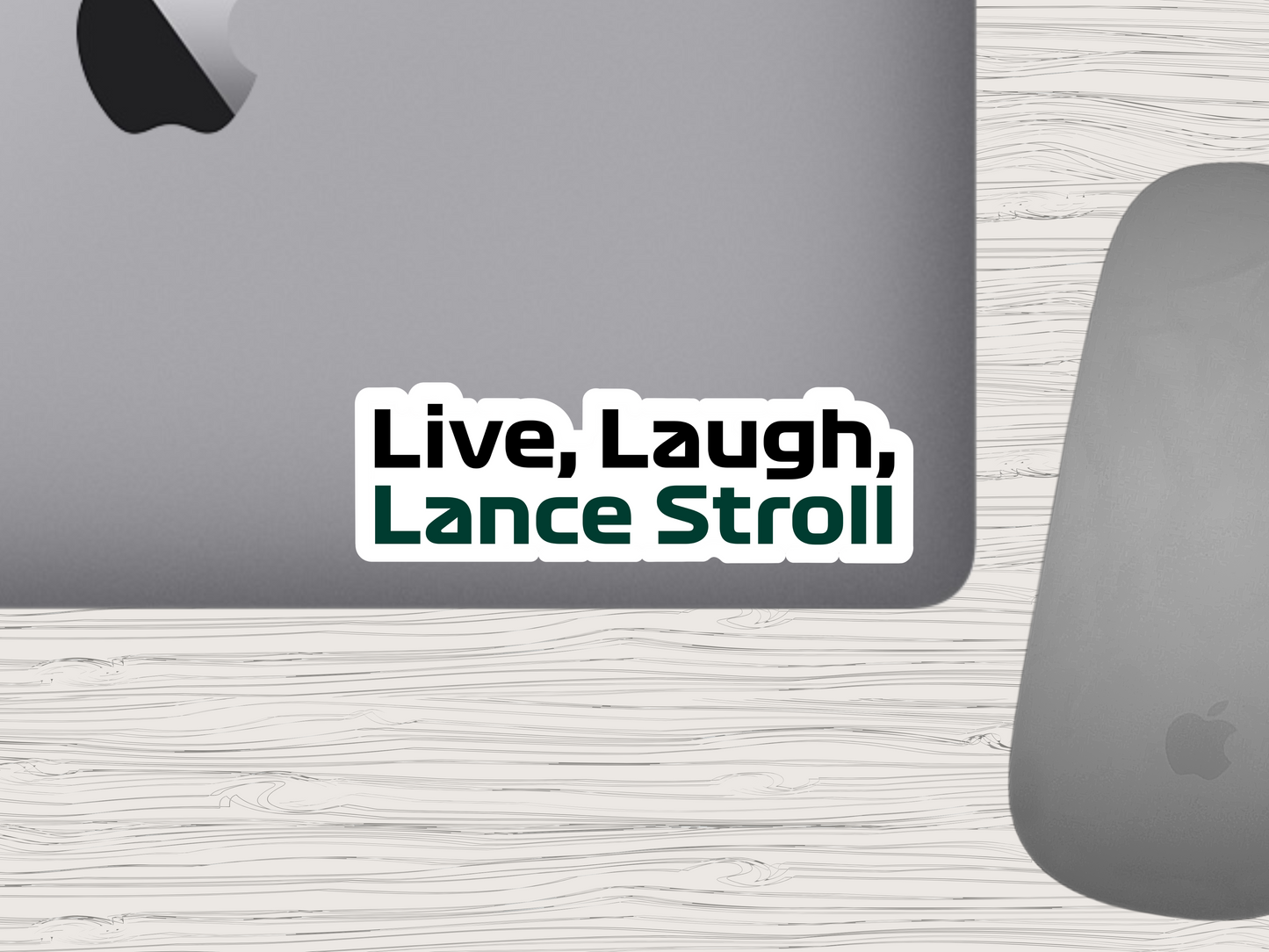 lance stroll | live laugh lance sticker