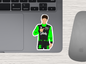gabriel bortoleto | suit up sticker