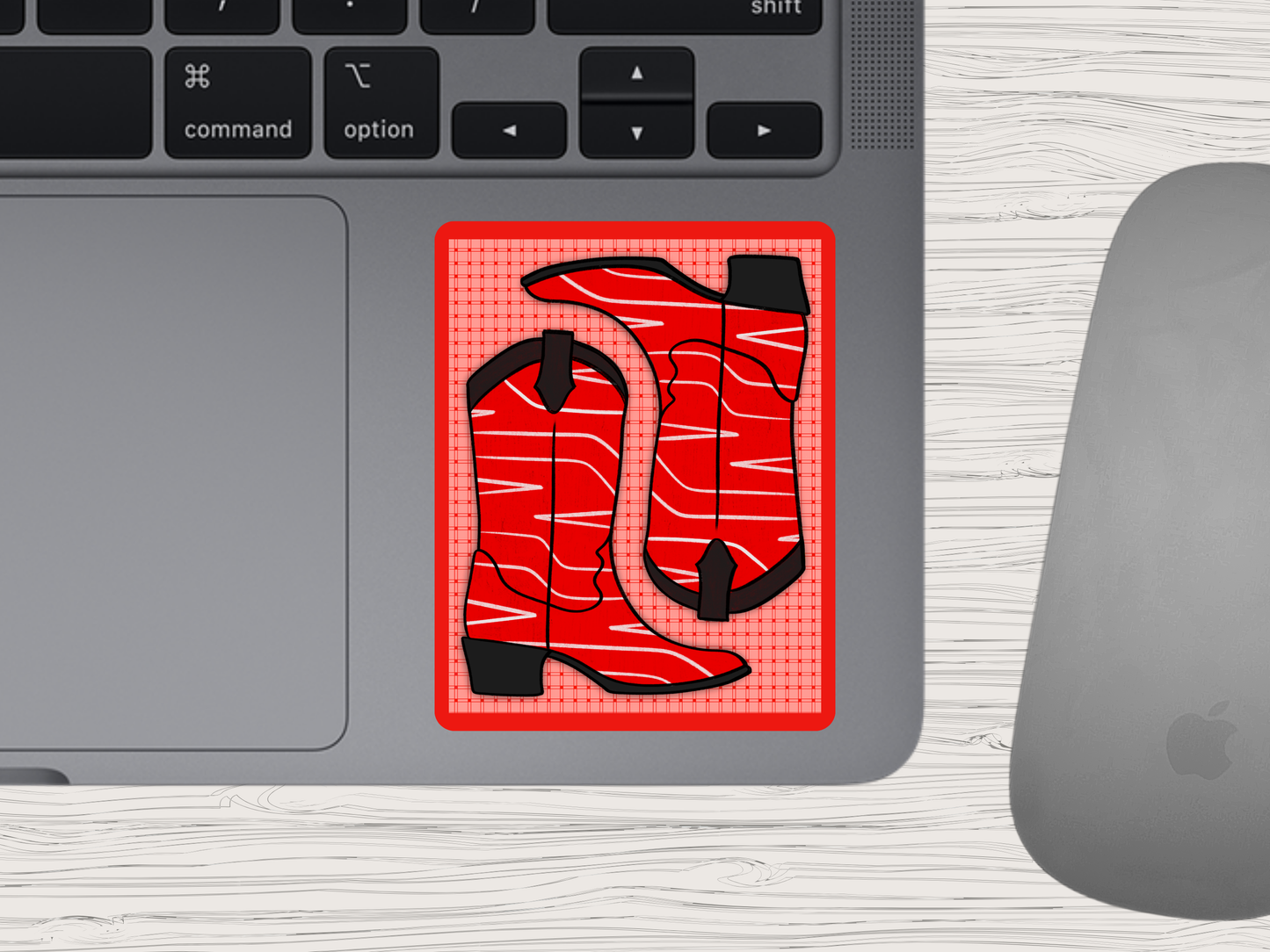 driver boots | rodeo ready sticker