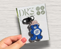 f1 driver | bear keychain
