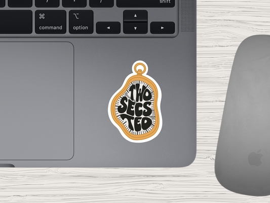 ted kravitz | two secs ted sticker