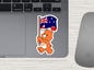 f1 driver | bear sticker