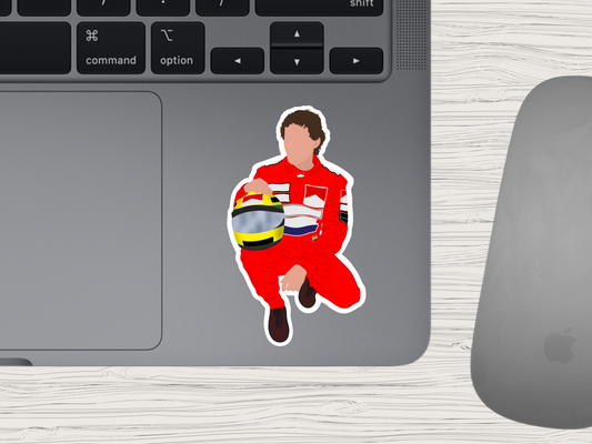 ayrton senna | icon sticker