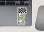 f1 driver | bear sticker