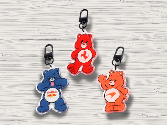 f1 team | bear keychain